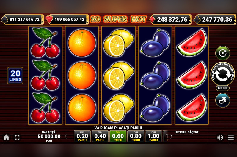 20 Super Hot la Mr Bit Casino
