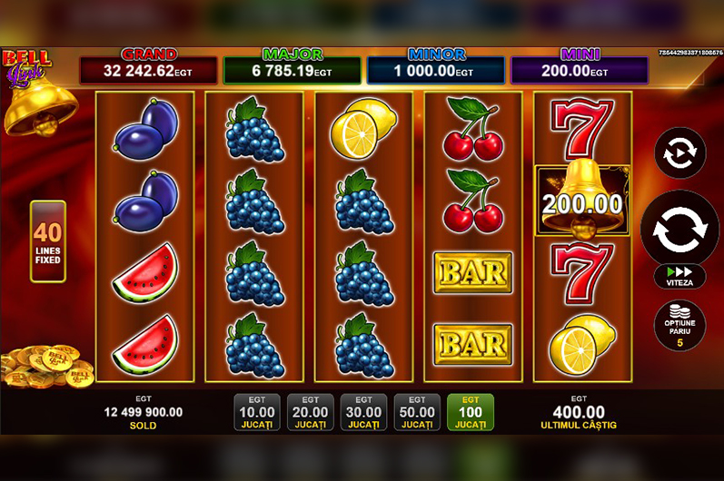 40 Shining Crown Bell Link la Excelbet Casino