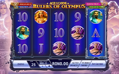 Age of Gods Rulers of Olympus slot Betfair