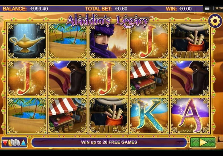 Aladdin Legacy slot online