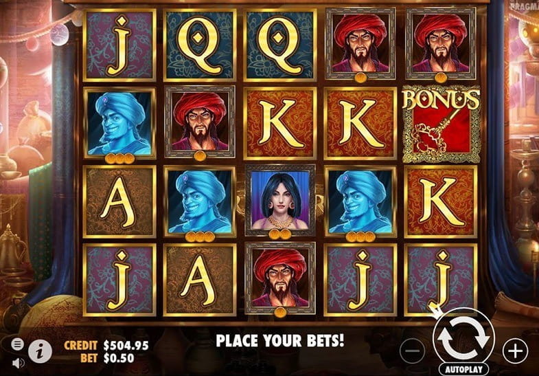 Comoara lui Aladin slot online