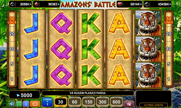 Amazon Battle slot de la Amusnet