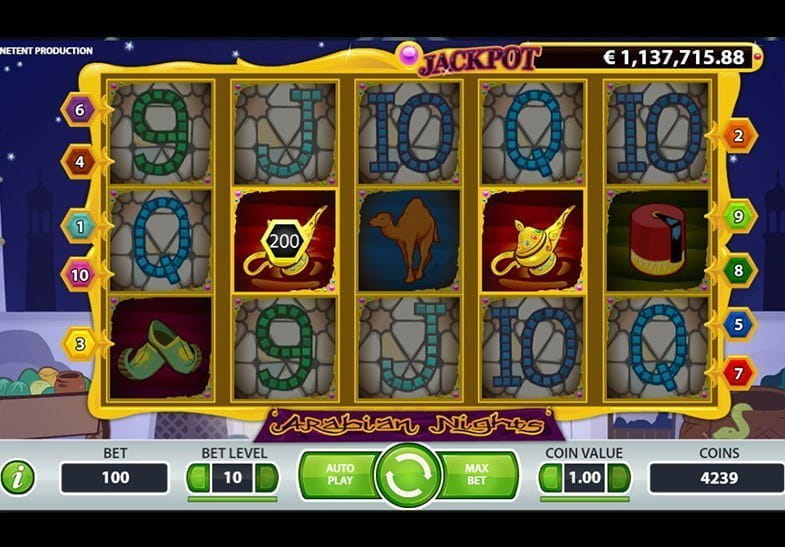 Arabian Nights slot online