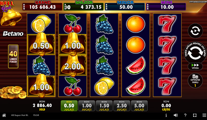 Slotul online Betano 40 Super Hot Bell Link