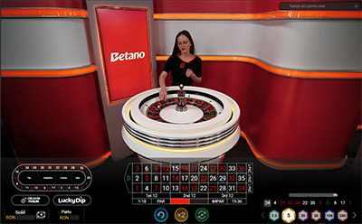 Betano Roulette de la Playtech