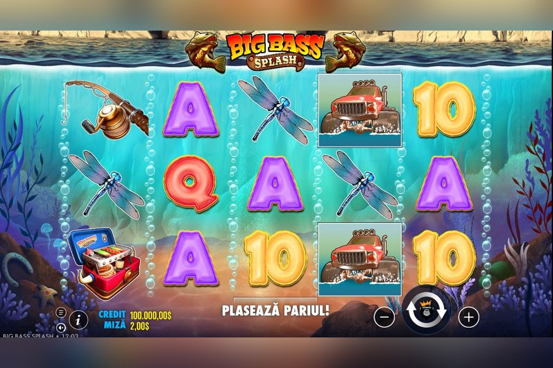 Big Bass Splash la Las Vegas Casino