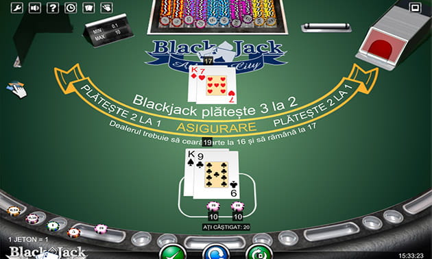 Masa de Blackjack Atlantic City
