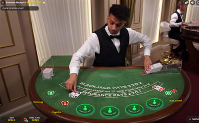 Dealer live la blackjack Fortuna