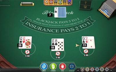 Blackjack la MagicJackpot casino mobil