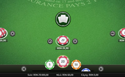 Clasic blackjack la cazinoul mobil Baumbet
