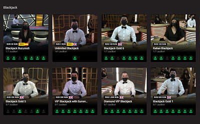 Blackjack live Maxbet Casino