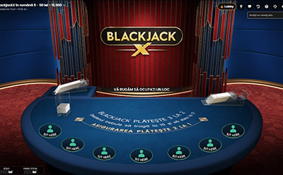 Blackjack X live la Casa Pariurilor
