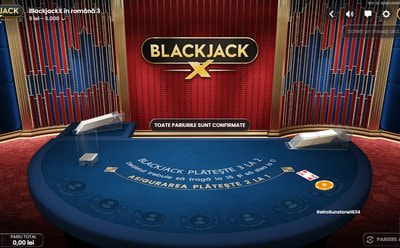 BlackjackX Tricolor Romania la Cool Casino