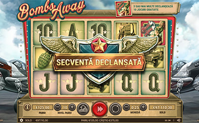 Bombs Away slot bonus joc