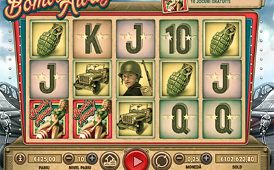 Bombs Away slot pe mobil