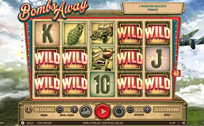 Bombs Away slot rotiri gratuite