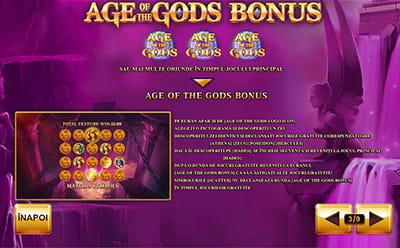 Simbolul Scatter declanseaza jocurile bonus