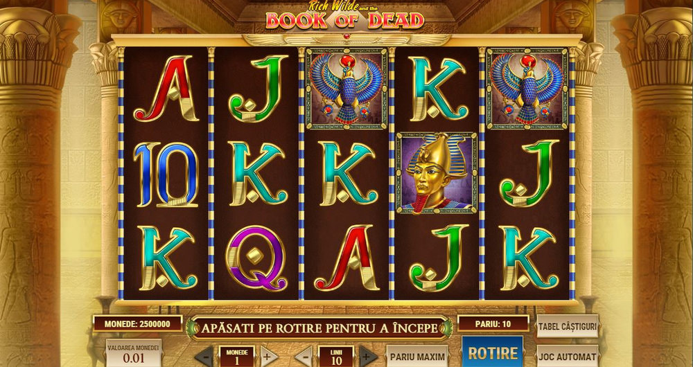 Book of Dead demo – slot egiptean Play'n GO