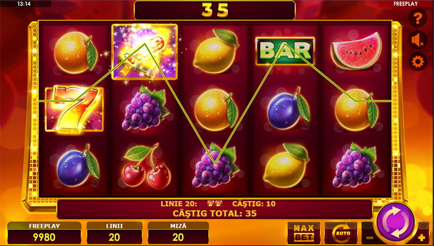 Slotul Book of Fruits 20 de la Amatic