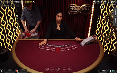 Bucharest Freebet Blackjack la Frank Casino