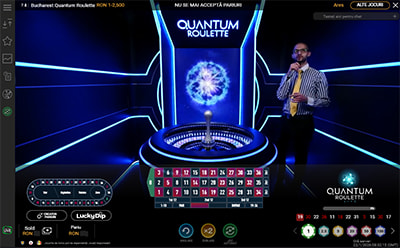 Bucharest Quantum Roulette la Fortuna Casino