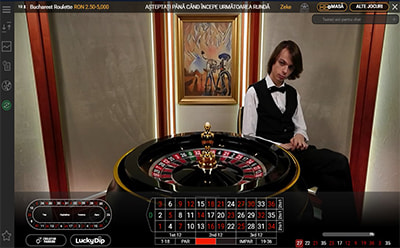 Bucharest Roulette Playtech la PokerStars Casino