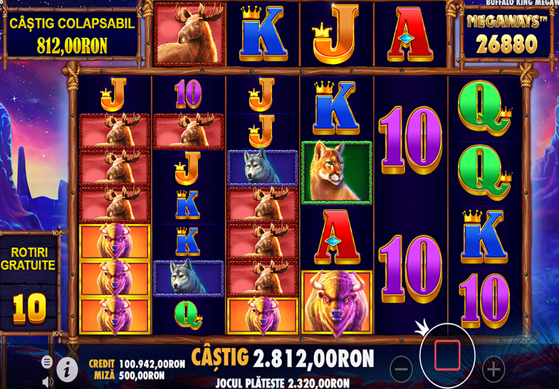 Buffalo King Megaways joacă online gratis
