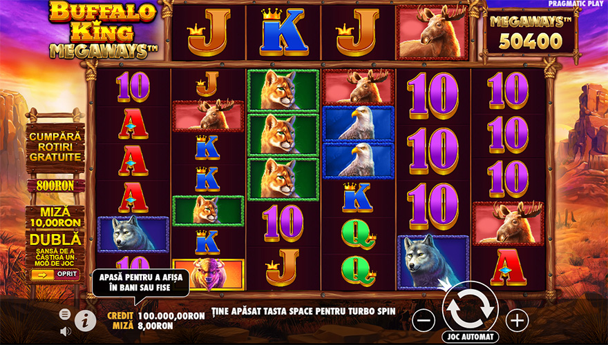 Buffalo King Megaways slot