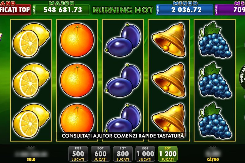 Slotul Burning Hot Clover Chance, unde se joacă rotirile de la a treia depunere