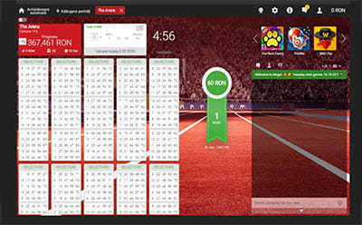 Camera Bingo Arena cu 75 de bile