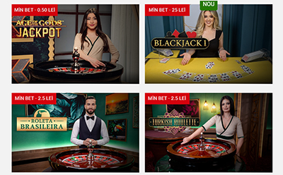 Jocuri live ăe Casa Pariurilor Casino app