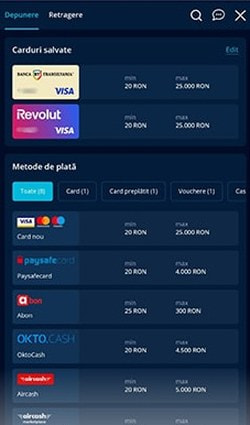 Cardul Revolut salvat în casieria cazinoului
