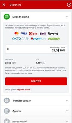 Casieria unui cazinou online cu Skrill în listă
