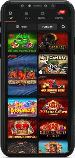 Categoria de sloturi la TotoGaming Casino pe mobil