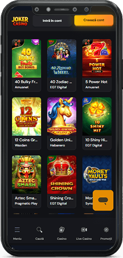 Categoria Sloturi pe mobil la Joker Casino