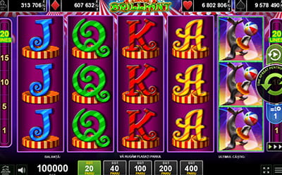 Circus Brilliant Slot Mobile