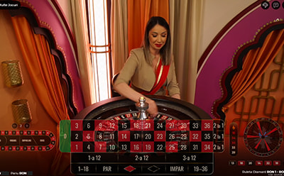 Diamond Roulette live la MaxBet Casino