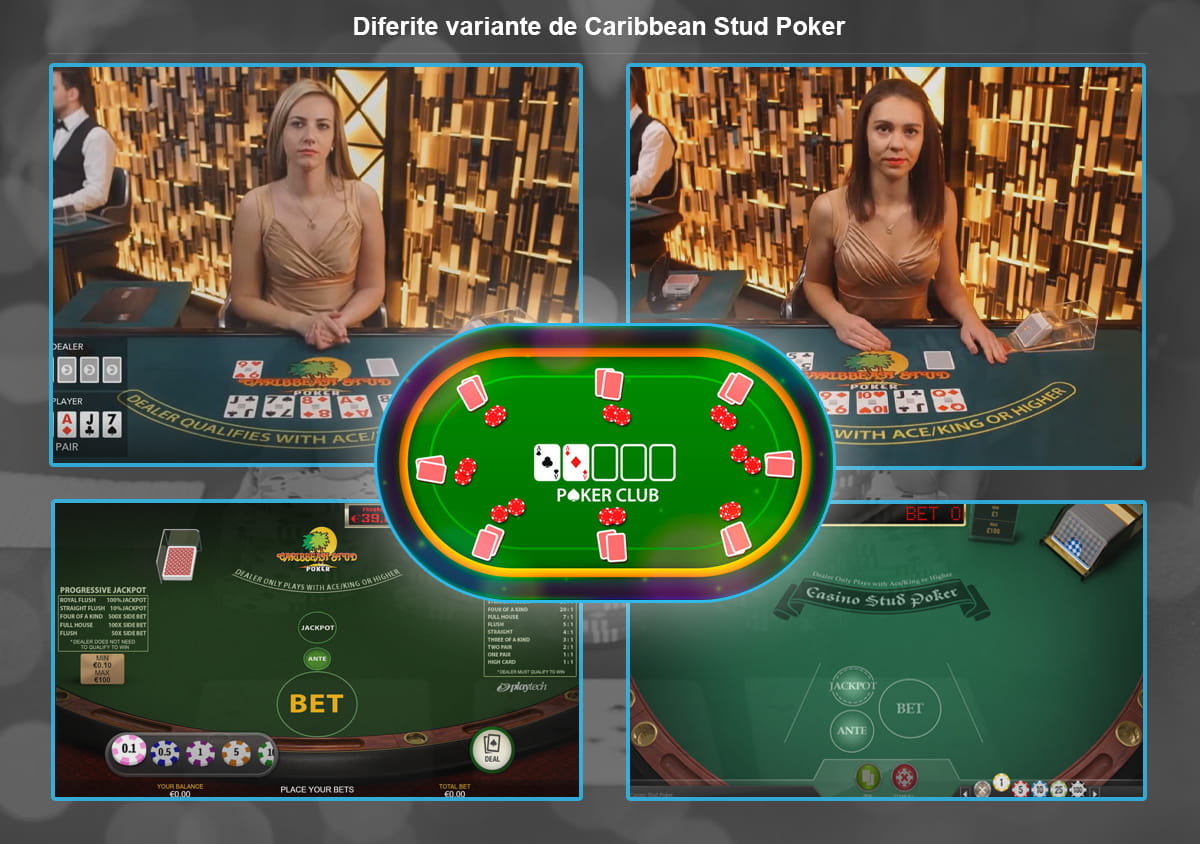 Diferite variante de Stud Poker