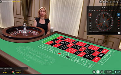 Ruleta cu dealer real de la Circus