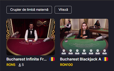 Blackjack la efbet casino mobil