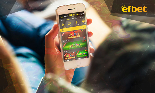 Efbet casino pe mobil