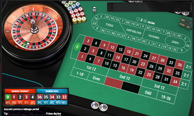 European Roulette Pro - varianta clasică online
