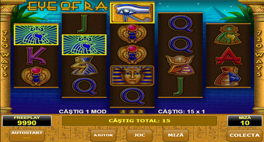 Slotul Eye of Ra de la Amatic
