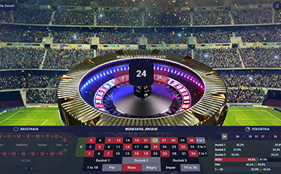 Football Auto Roulette de la Ezugi