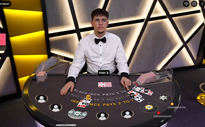 Gold Blackjack de la Ezugi