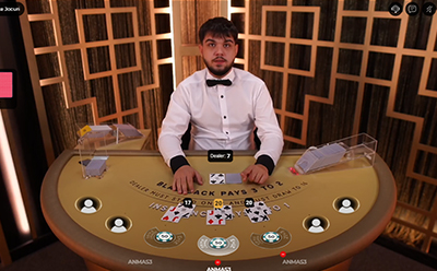 Vip Diamond Blackjack de la Ezugi