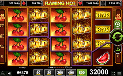 Flaming Hot Extreme simbol Wild