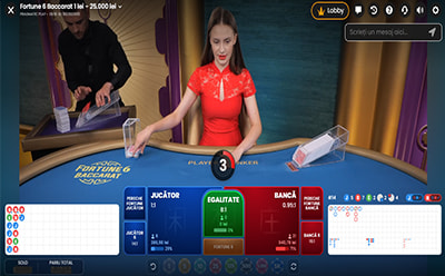 Fortuna Baccarat la Frank Casino