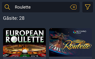 Frank Casino Ruletă pe mobil