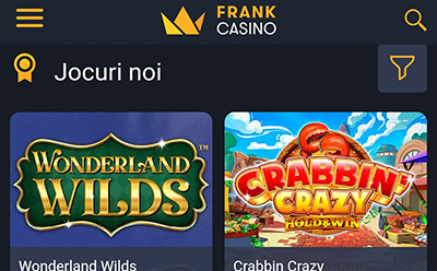 Frank Casino sloturi pe mobil